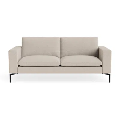 Blu Dot New Standard 78" Sofa - Sanford Linen / Black