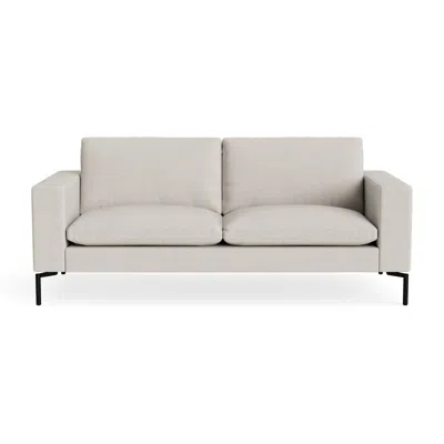 Blu Dot New Standard 78" Sofa - Sylvan Bone / Black