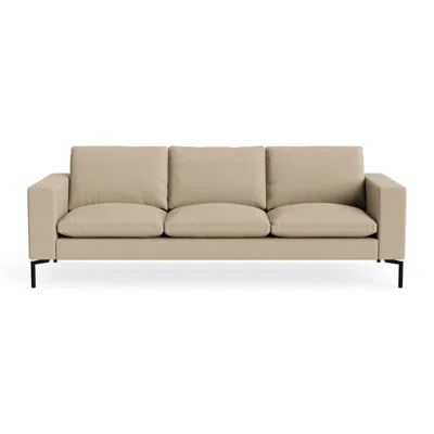 Blu Dot New Standard 92" Sofa - Kelso Camel / Black
