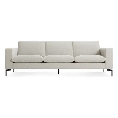 Blu Dot New Standard 92" Sofa In Maharam Mode In Clavicle/black