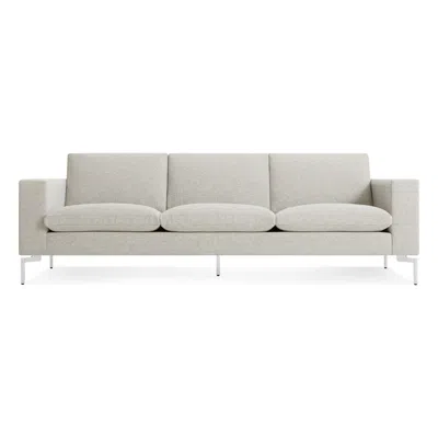 Blu Dot New Standard 92" Sofa In Maharam Mode In Clavicle/white