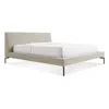 Blu Dot New Standard King Bed In Tait Stone/black
