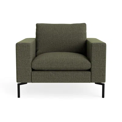 Blu Dot New Standard Lounge Chair - Kvadrat Guest Fatigue / Black