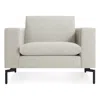 Blu Dot New Standard Lounge Chair In Maharam Mode In Clavicle/black