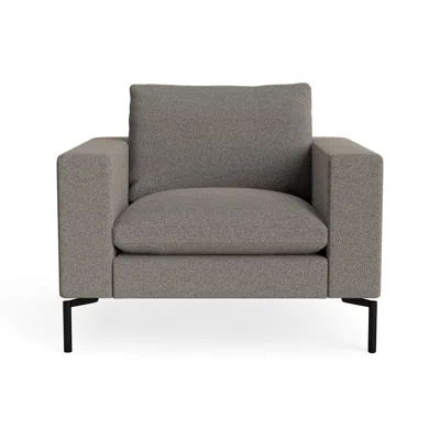 Blu Dot New Standard Lounge Chair - Sanford Black / Black