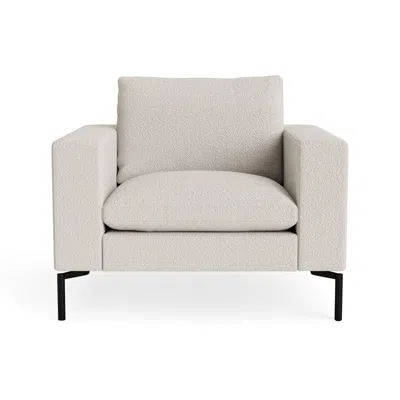 Blu Dot New Standard Lounge Chair - Vos Bone / Black