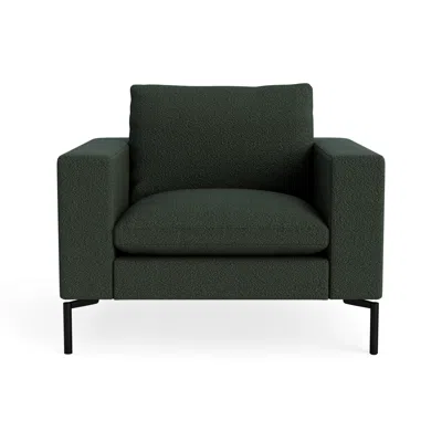 Blu Dot New Standard Lounge Chair - Vos Evergreen / Black