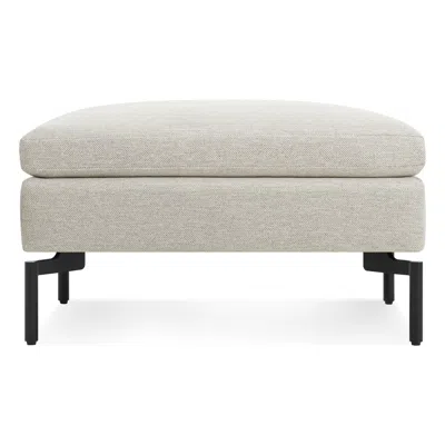 Blu Dot New Standard Ottoman - Maharam Mode In Clavicle / Black