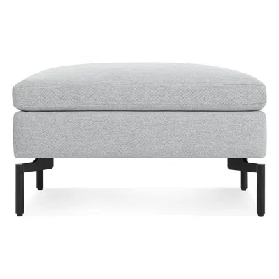 Blu Dot New Standard Ottoman - Maharam Mode In Intaglio / Black