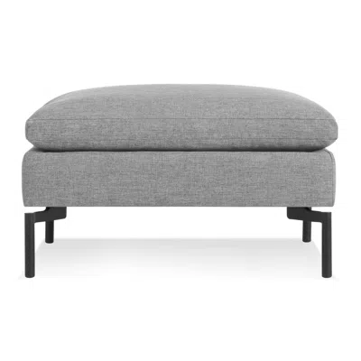 Blu Dot New Standard Ottoman - Spitzer Grey / Black