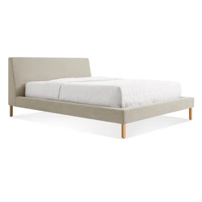Blu Dot New Standard Queen Bed In Tait Stone/white Oak