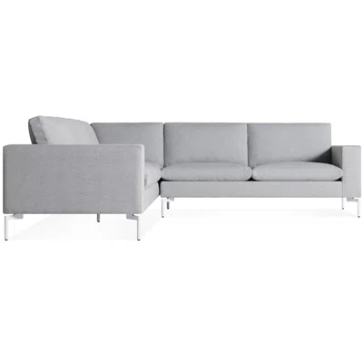Blu Dot New Standard Right Sectional Sofa In Maharam Mode In Intaglio/white