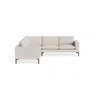 Blu Dot New Standard Sectional Sofa - Sylvan Bone / Black / Left