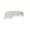 Blu Dot New Standard Sectional Sofa - Vos Bone / Black / Left