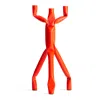 Blu Dot Nosferatube Small Candelabra In Dayglow Orange