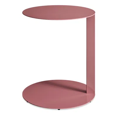 Blu Dot Note Large Side Table - Berry In Purple