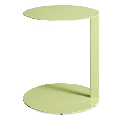 Blu Dot Note Large Side Table - Celery In Green