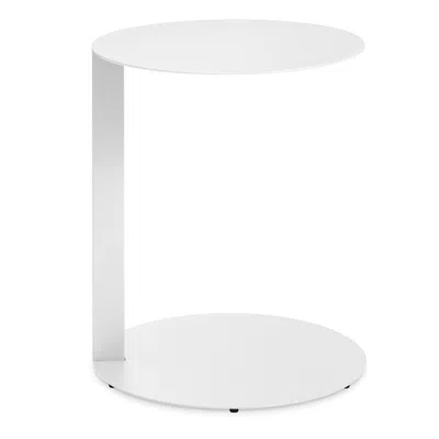 Blu Dot Note Large Side Table In White