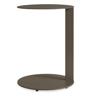 Blu Dot Note Side Table In Dark Olive