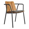 Blu Dot Offline Outdoor Chair Seat Pad In Toohey Charcoal