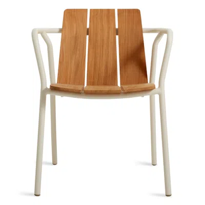 Blu Dot Offline Outdoor Dining Chair In White