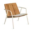 Blu Dot Offline Outdoor Lounge Chair Seat Pad In Sunbrella Linen