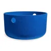 Blu Dot Olly Large Storage Basket In Cobalt