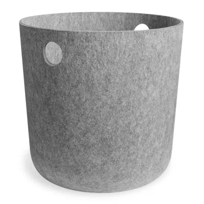 Blu Dot Olly Small Storage Basket In Light Grey