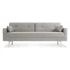 Blu Dot One Night Stand 80" Sleeper Sofa - Edwards Light Grey