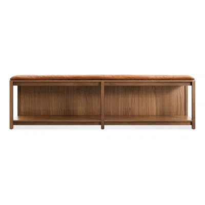 Blu Dot Open Plan Bench Pad In Brown