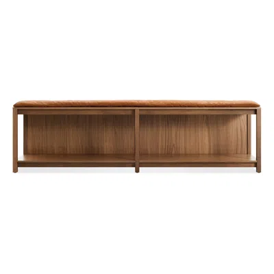 Blu Dot Open Plan Bench Pad In Copper Velvet