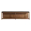 Blu Dot Open Plan Bench Pad In Maharam Meld In Panda