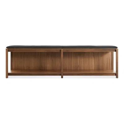 Blu Dot Open Plan Bench Pad - Maharam Meld In Panda In Brown