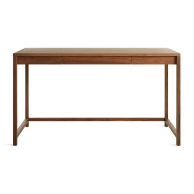 Blu Dot Open Plan Large Desk - Walnut In Brown