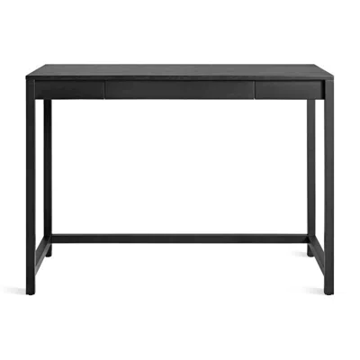 Blu Dot Open Plan Small Desk - Black On Oak