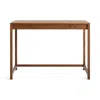 Blu Dot Open Plan Small Desk - Walnut In Walnut