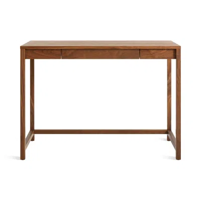 Blu Dot Open Plan Small Desk - Walnut
