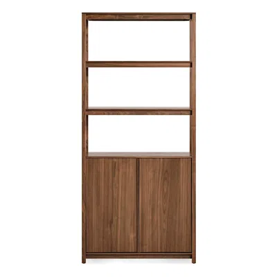Blu Dot Open Plan Tall Bookcase With Storage