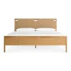 Blu Dot Over-under Bed - King / White Oak In Brown