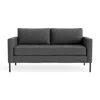 Blu Dot Paramount 66" Sofa - Gabro Grey / Metal In Gray