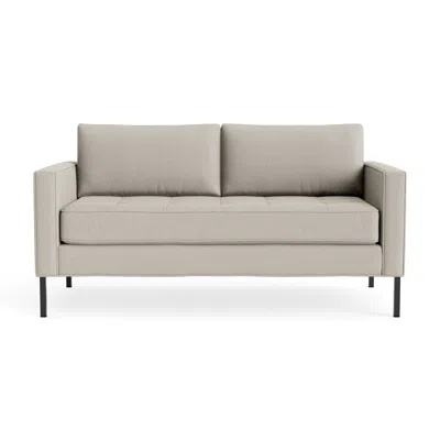 Blu Dot Paramount 66" Sofa - Kelso Sand / Metal In Gray
