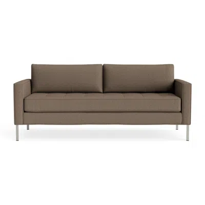 Blu Dot Paramount 66" Sofa - Kvadrat Autumn Cardamom / Stainless Steel
