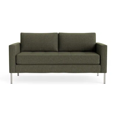 Blu Dot Paramount 66" Sofa - Kvadrat Guest Fatigue / Stainless Steel