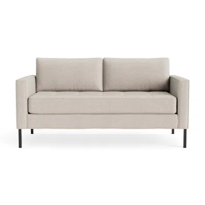 Blu Dot Paramount 66" Sofa - Landa Stone / Metal In Neutral