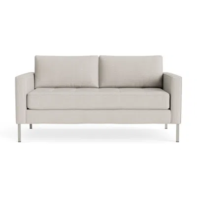 Blu Dot Paramount 66" Sofa - Sylvan Bone / Stainless Steel