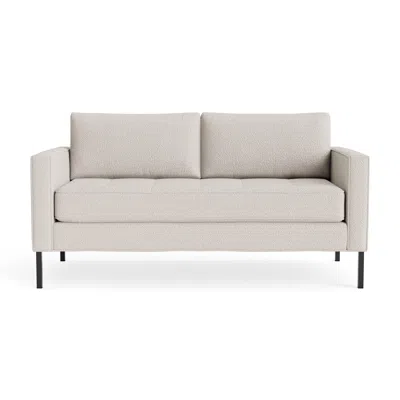 Blu Dot Paramount 66" Sofa - Vos Bone / Metal In Neutral