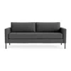 Blu Dot Paramount 80" Sofa - Gabro Grey / Metal