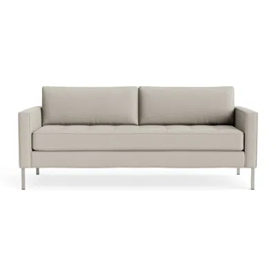 Blu Dot Paramount 80" Sofa - Kelso Sand / Stainless Steel