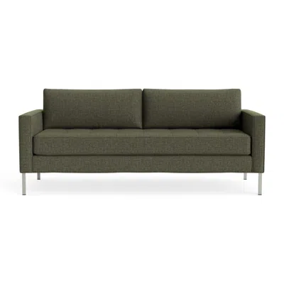 Blu Dot Paramount 80" Sofa - Kvadrat Guest Fatigue / Stainless Steel