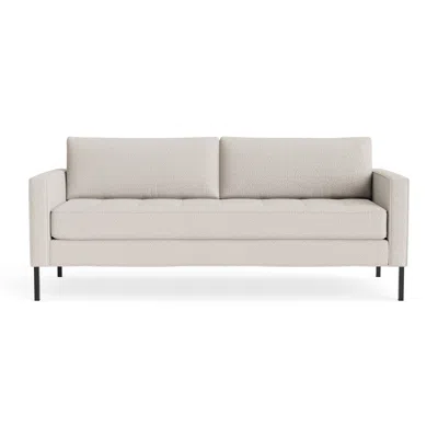 Blu Dot Paramount 80" Sofa - Vos Bone / Metal